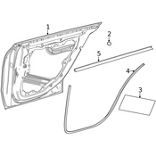 Mercedes Door Plug -  Genuine Mercedes 0039981450