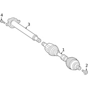 Mercedes-Benz Axle Bolt - Genuine Mercedes 0049901103
