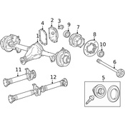 Mercedes Wheel Bearing - Genuine Mercedes 0079812105