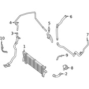 Mercedes Radiator - Genuine Mercedes 0995001001