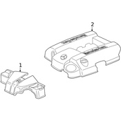 Mercedes Engine Cover - Genuine Mercedes 1120100467