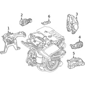 Mercedes Engine Mount - Genuine Mercedes 1392230100