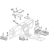 Mercedes Signal Acquisition Module Control Unit - Genuine Mercedes 1569005303