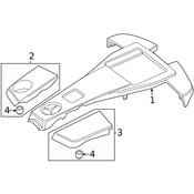 Mercedes Engine Cover - Genuine Mercedes 1570105800