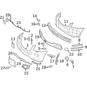 Mercedes Grille - Genuine Mercedes 1648856123