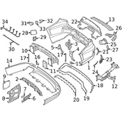 Mercedes Grille - Genuine Mercedes 1668850953