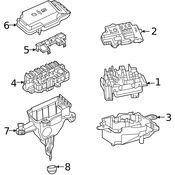 Mercedes Fuse Box - Genuine Mercedes 1675404328