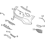 Mercedes Grille - Genuine Mercedes 1678858105