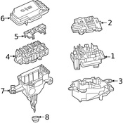 Mercedes SAM Control Unit - Genuine Mercedes 1679067303