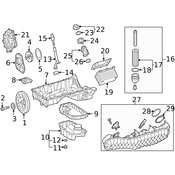 Mercedes Engine Timing Cover - Genuine Mercedes 1770150200