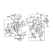 Mercedes Intercooler Bracket - Genuine Mercedes 1770900008