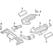 Mercedes Air Intake Hose - Genuine Mercedes 1770902382