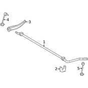 Mercedes Suspension Stabilizer Bar Link -  Genuine Mercedes 1903200189