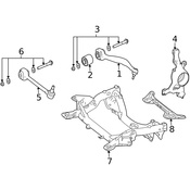Mercedes Suspension Control Arm -  Genuine Mercedes 2043302911