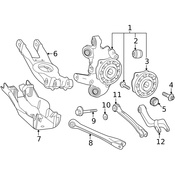Mercedes Suspension Control Arm -  Genuine Mercedes 205352340164