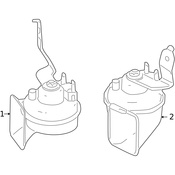 Mercedes OE Replacement Horn - Genuine Mercedes 2075421820