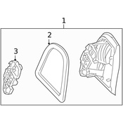 Mercedes Turn Signal Light Socket - Genuine Mercedes 211820077764