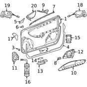 Mercedes Door Seal - Genuine Mercedes 2097200678