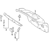 Mercedes Cargo Area Light -  Genuine Mercedes 221820210164