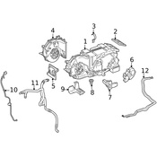 Mercedes A/C Evaporator Temperature Sensor - Genuine Mercedes 2218300972