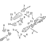 Mercedes Steering Column - Genuine Mercedes 2114603116