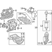 Mercedes Timing Case Cover - Genuine Mercedes 2600150100