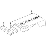 Mercedes Engine Cosmetic Cover - Genuine Mercedes 2710101067