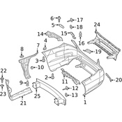Mercedes Tow Eye Cap - Genuine Mercedes 22288504249999