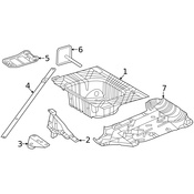 Mercedes Battery Tray - Genuine Mercedes 2236185100