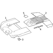 Mercedes Engine Cover - Genuine Mercedes 2790100067