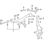 Mercedes Suspension Trailing Arm Washer -  Genuine Mercedes 4633332600
