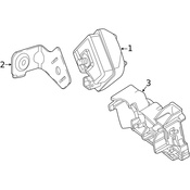 Mercedes Hood Contact Switch - Genuine Mercedes 2468700558