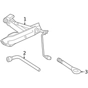 Mercedes Tow Hook - Genuine Mercedes 220628013564