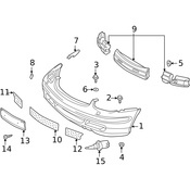 Mercedes Grille - Genuine Mercedes WA1708850353