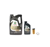 BMW 5W30 Oil Change Kit - Castrol 11428575211KT1