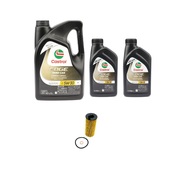 BMW 5W30 Oil Change Kit - Castrol 11428507683KT4CS