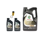 BMW 0W30 Oil Change Kit - Castrol 11428507683KT5CS