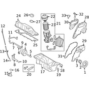 Volvo Oil Pump Pipe - Genuine Volvo 30637950