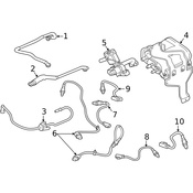 Jaguar Oxygen Sensor - Genuine Jaguar C2D24756