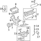 Land Rover Engine Intake Manifold - Genuine Land Rover 4628229