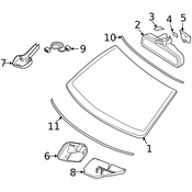 Volvo Rain Sensor - Genuine Volvo 30649885