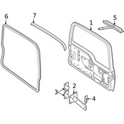 Land Rover Door Check - Genuine Land Rover ALR9290