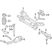 Volvo Coil Spring - Genuine Volvo 30666218