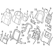 Volvo Seat Heater Pad - Genuine Volvo 31413712