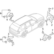 Volvo Headlight Level Sensor - Genuine Volvo 32246632