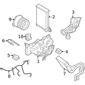 Land Rover HVAC Evaporator Temperature Switch - Genuine Land Rover JTF500020