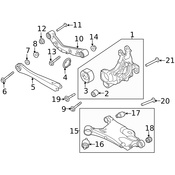Volvo Steering Knuckle - Genuine Volvo 32395004