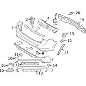 Volvo Bumper Step Pad - Genuine Volvo 30756667