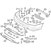 Volvo Tow Eye Cap - Genuine Volvo 39840010