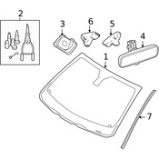 Volvo Rain Sensor - Genuine Volvo 8648049